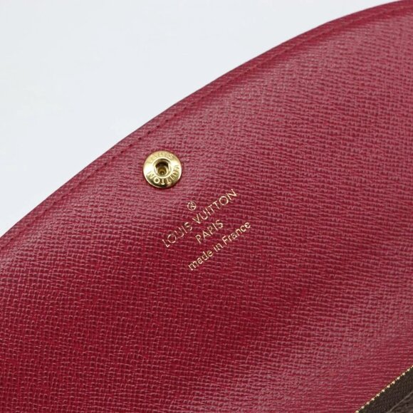 Authentic LOUIS VUITTON Monogram Portefeuille Emilie Wallet bst264-120225 - Picture 16 of 16